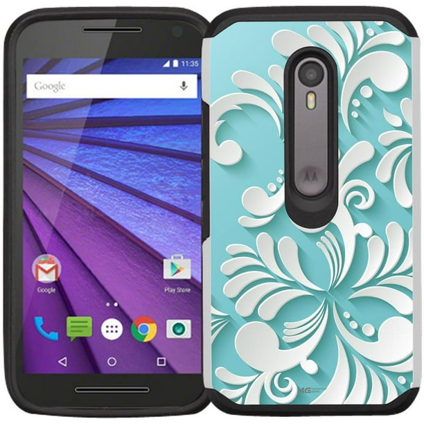 G 3rd Generation Case - Armatus Gear (TM) Slim Hybrid Armor Case Phone Cover for Moto G3 / Motorola G 3rd Gen (2015 Release) -