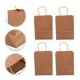 thumbnail image 1 of unbranded 20Ud Bolsas Kraft Para Llevar Con Asas Duraderas Ideales Para Panaderías Y Cafés, 1 of 5