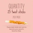 thumbnail image 4 of Better Belly Proteins with Real Lamb Twists, Highly Digestible Rawhide for Dogs, 25 Count, 4 of 12