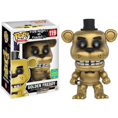 funko pop games five nights at freddy s golden freddy summer