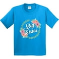 thumbnail image 3 of Inktastic Big Sister with Flower Circle Youth T-Shirt, 3 of 5