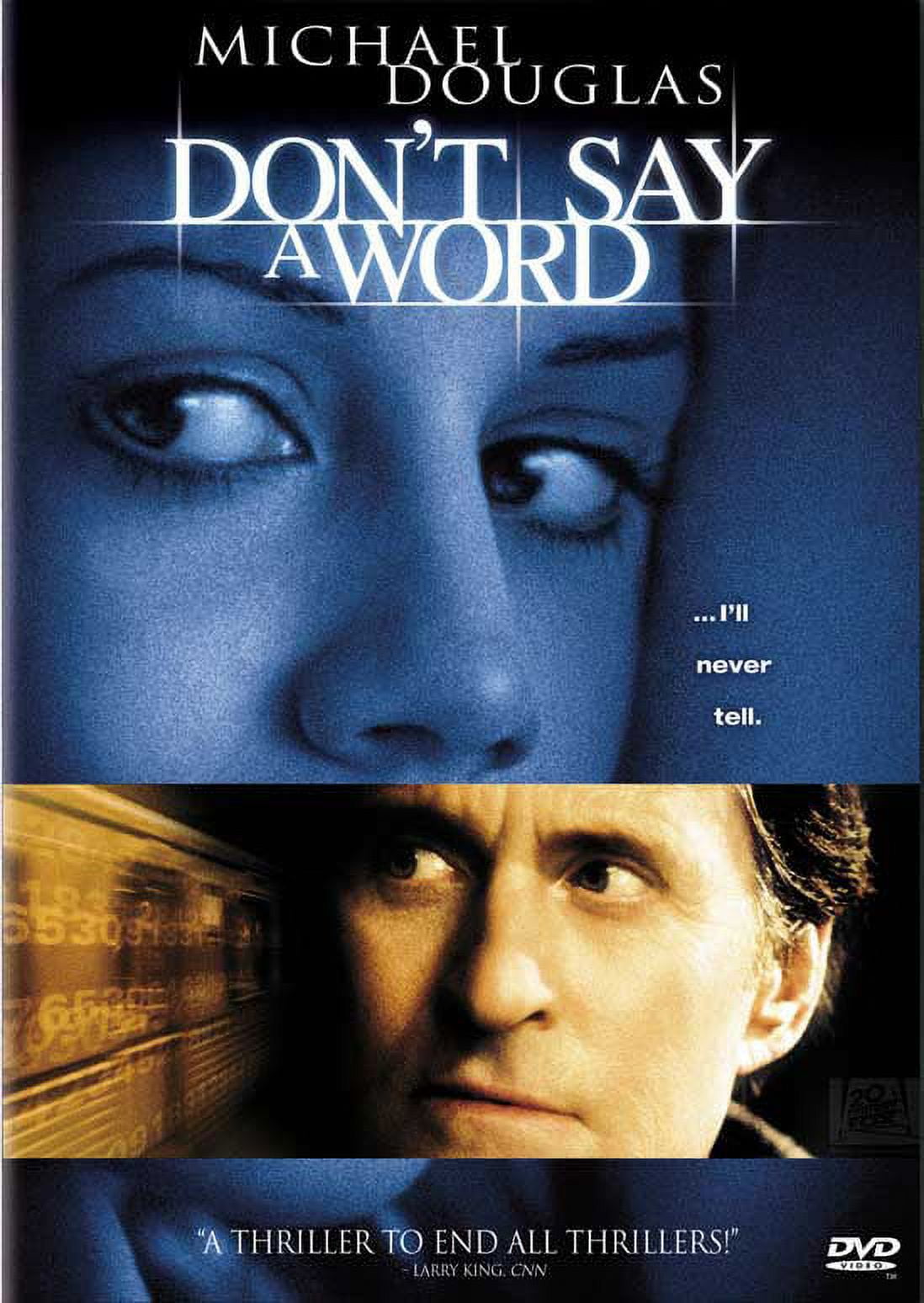 Don't Say a Word (DVD) - Michael Douglas, Brittany Murphy Thriller