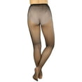 thumbnail image 2 of ToBeInStyle Women's Fishnet Seamless Full Footed Panty Hose Tights Hosiery - Black - One Size, 2 of 7