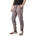 thumbnail image 2 of Ma Croix Mens Marled Jogger Pants Brushed Basic Solid Sweatpants, 2 of 4