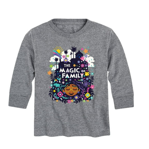 Disney's Encanto - The Magic Of Family - Toddler And Youth Long Sleeve Graphic T-Shirt