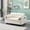 Beige, variant on CARZZI LIFE 3 in 1 Convertible Sleeper Sofa Bed, Modern Velvet Pull Out Couch with Adjustable Backrest, Side Pockets, and Pillows, Perfect for Small Apartment, Office, Living Room (Pink)
