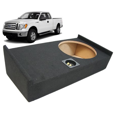 Extended Cab Subwoofer Enclosure - 2009-2013 Ford F150 Extended Cab Truck Single 12