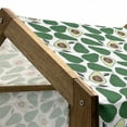 thumbnail image 4 of Avocado Pet House, Pattern with Doodle Avocado Slices Cut in Half and Leaves Print, Outdoor & Indoor Portable Dog Kennel with Pillow and Cover, 5 Sizes, Emerald Pale Green Brown, by Ambesonne, 4 of 4