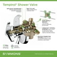 thumbnail image 4 of Temptrol Pressure-Balancing Tub/Shower Valve with VersaFlex™ Integral Diverter, 4 of 5