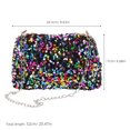 thumbnail image 2 of WEUVEB Bandolera Con Lentejuelas Multicolor Para Mujer Con Desmontable Para Fiestas Y, 2 of 6