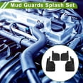 thumbnail image 2 of Guardabarros de barro únicos para Jeep Wrangler Rubicon 2023-2024, guardabarros delanteros y traseros, 1 juego, 2 of 6