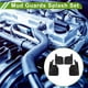 thumbnail image 2 of Guardabarros de barro únicos para Jeep Wrangler Rubicon 2023-2024, guardabarros delanteros y traseros, 1 juego, 2 of 6