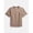 Brown Savanna, variant on Boys Kid Tough Tee with Short Sleeves, Sizes 4-18 & Husky,6-7 (S),Medium Grey Heather