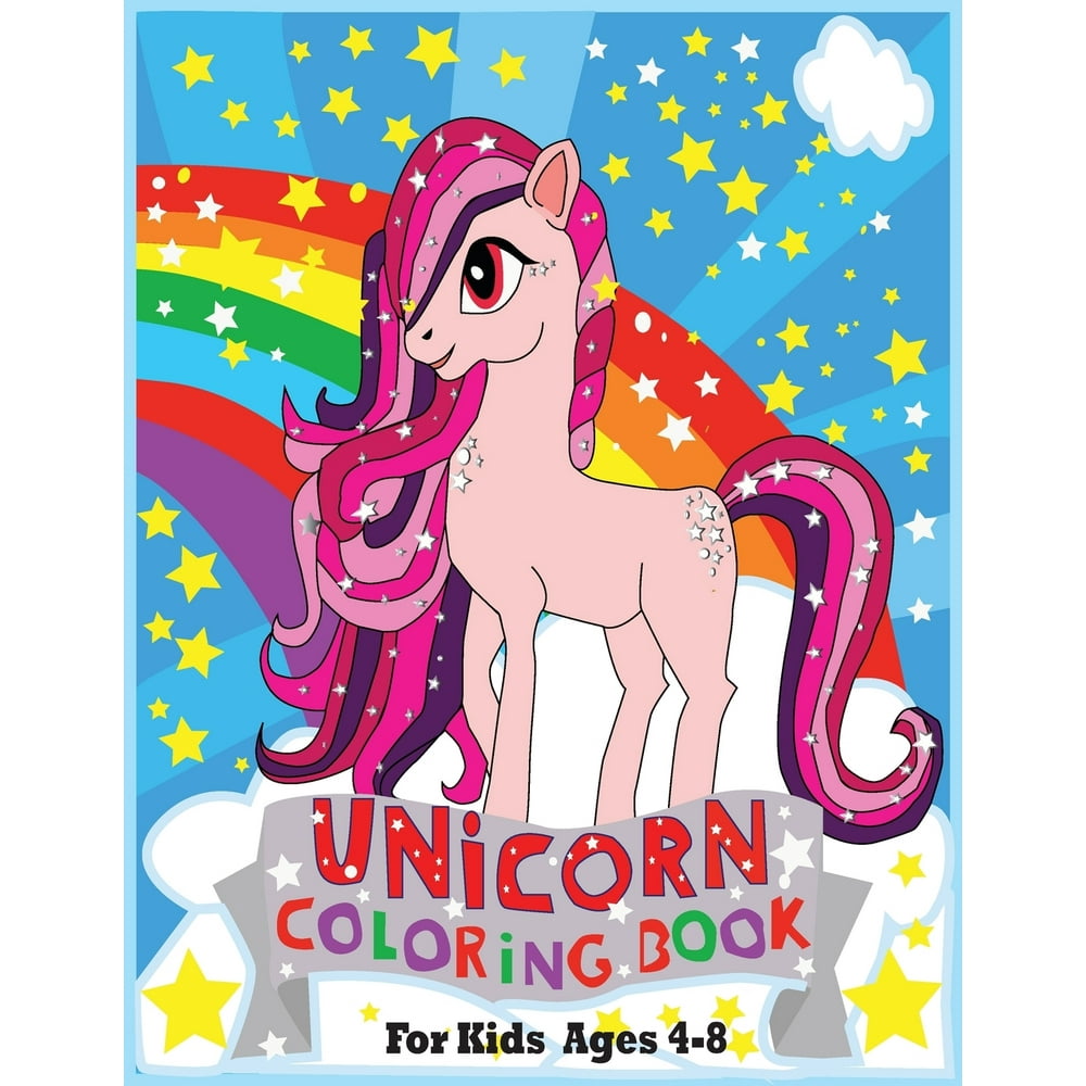 Unicorn Coloring Books : For Kids Ages 4-8 (Special Edition) (Paperback