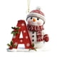 thumbnail image 2 of Adornos navideños, adornos navideños, regalos navideños, 26 letras, decoración para árbol de Navidad, colgante, adornos para árbol de Navidad, adornos navideños DIY, decoración navideña, decoración co, 2 of 9