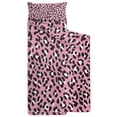 thumbnail image 2 of Pink and Black Of Leopard Print Toddler Nap Mats for Kids Preschool,Sleeping Mat Bag or Kids,Toddler Sleeping Bag,Toddler Nap Mat or Daycare, 2 of 6