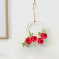 thumbnail image 4 of Cabeza de flor de seda, simulación de flores, decoración DIY, hecha a mano, material de flor falsa, cabeza de flor de simulación, decoración de cabeza de flor, para dormitorio, plegable,, 4 of 9