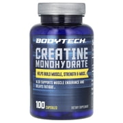 BodyTech Creatine Monohydrate (100 Capsules)