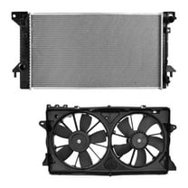 AutoShack Radiator & Coling Fan Set For 2011-2014 Ford F-150 3.5L 3.7L 5.0L V6 V8 4WD RWD RKPKG00080