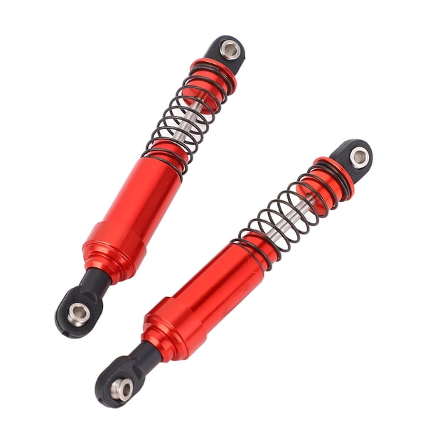 JUEGO DE AMORTIGUADORES RC, JUEGO DE AMORTIURADORES RC DE METAL DE 85 MM CON REEMPLAZO DE RESORTE MODELO DE COCHE SCX10 1/10 RC