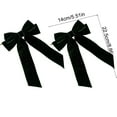 thumbnail image 3 of Christmas Tree Decorations Large Velvet Bow Decorations Holiday Party Accessories, 3 of 6