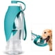 thumbnail image 1 of Botella de agua para perros, dispensador de agua portátil a prueba de fugas con taza y plato para caminar al aire libre, botella de agua de 580 ml para perros y gatos (azul) TUNC Sencillez, 1 of 5