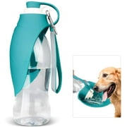 Dog Water Bottle for Walking, TIOVERY Pet Water Dispenser Feeder Container portable with Drinking Cup Bowl Outdoor Hiking, Travel for Puppy, Cats, Hamsters, Rabbits and Other Small Animals 20 OZ