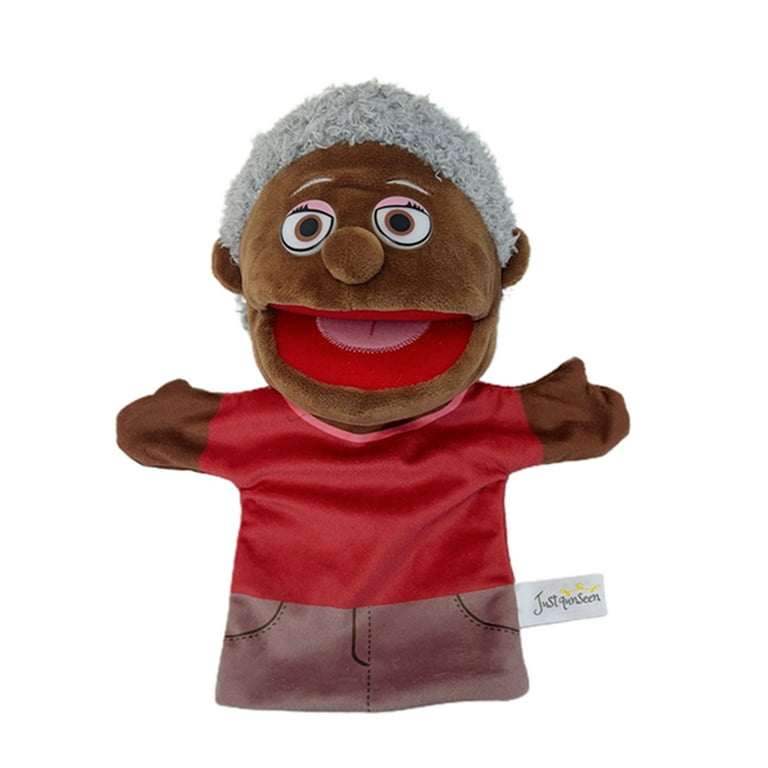Sunisery Hand Puppet Set 6 Family Members Soft Plush Hand Puppets