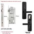 thumbnail image 2 of Digital Electronic Smart Door Lock With Biometric Camera Fingerprint Smart Card Password Key Unlock ,Easy Installation, 2 of 7