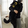 thumbnail image 1 of Juguete de peluche extragrande para gatos de 35 pulgadas, suave y tierno, con un aspecto realista., 1 of 5