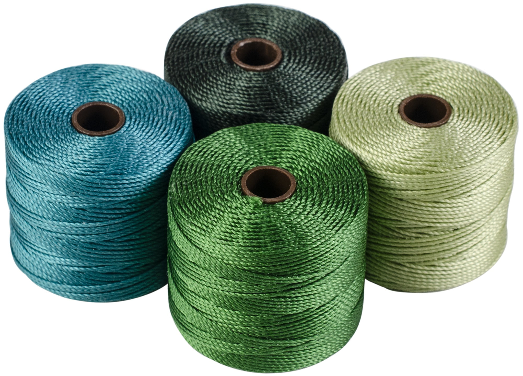 Beadsmith SLon Bead Cord TEX210 4/PkgEvergreen