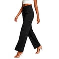 thumbnail image 5 of DYTTDG Women's Wide Leg Chino Pants | High Waisted Straight Leg Business Casual Trousers with Pockets, Office Wear, 5 of 7