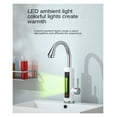 thumbnail image 3 of Stainless Steel Electric Wate, Heater Temperature Display Kitchen,Tankless Instant Hot Water Faucet ,Built To Last, 3 of 5