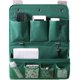 thumbnail image 5 of Organizador colgante para colgar sobre la puerta, bolsas de almacenamiento multifuncionales, color verde, 5 of 5
