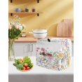 thumbnail image 5 of Botanical Floral Stand Mixer Dust Cover with Storage Pocket & Handles, Spring Colorful Flowers Butterfly Fits All Tilt Head & Bowl Lift Kitchen Appliance Cover Organizer Bag Accessories, 6-8 Quart, 5 of 6