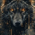 thumbnail image 6 of WYYP Waterproof 100% Polyester Fiber Table Cover - The Hungry Appearance of the Wolf Searching for Food, the Fierce Hunter White, 6 of 8