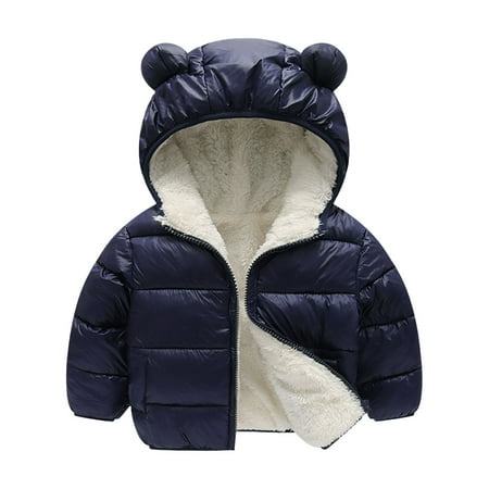 

GDEGE Children Jacket Coat Kids Baby Warm Girls Boys Cartoon Winter Warm Woolly Jackets Sweatshirt Coats Children Casual Fashion Jacket Coat Warm Comfortable Jacket Coat