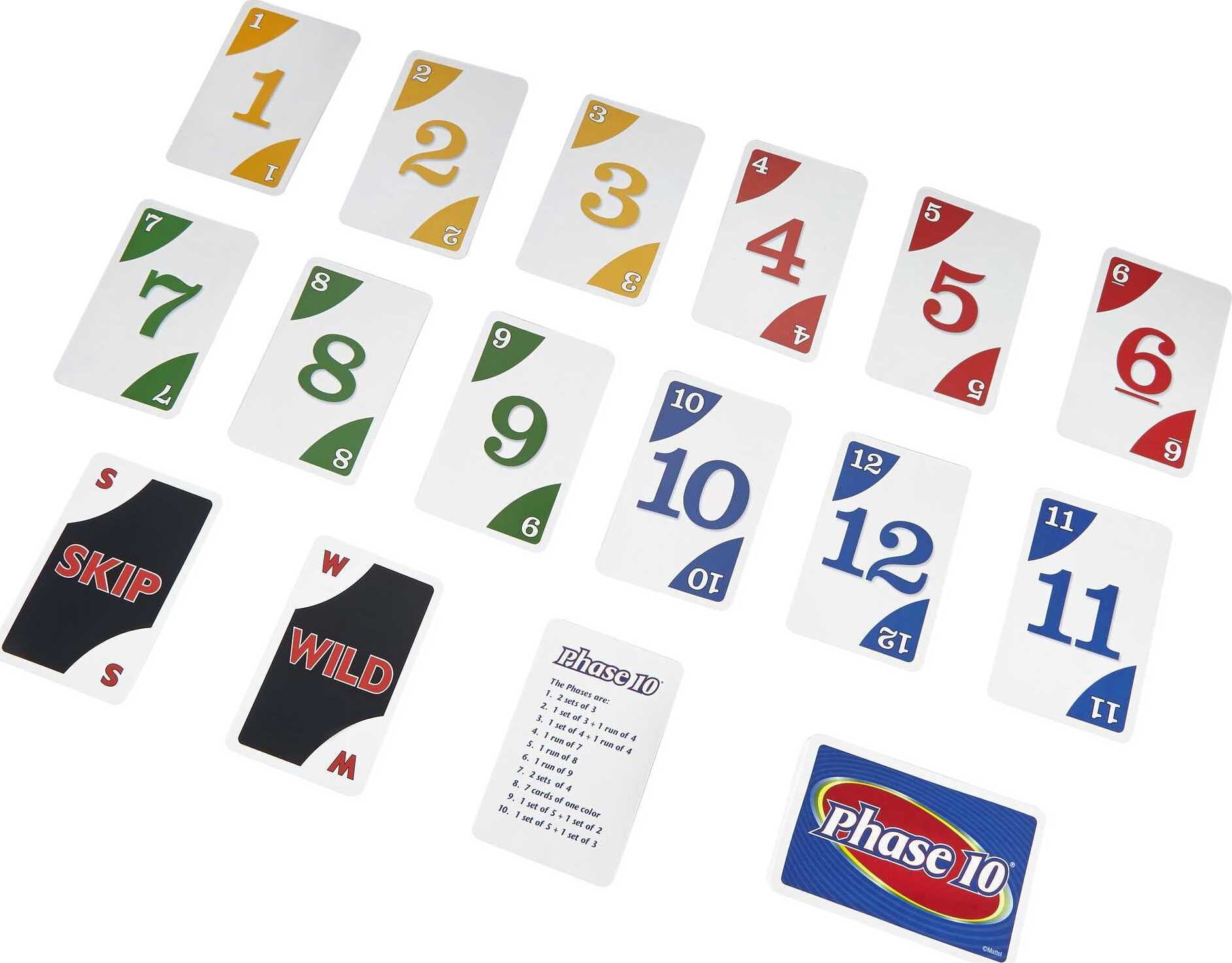 Phase 10 Card Game - W4729