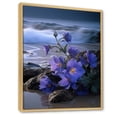 thumbnail image 2 of Designart "Seaside Serenade Of Violets" Violets Floater Framed Wall Decor, 2 of 5