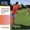 thumbnail image 3 of Aerobie Pro Ring Flying Disc – Red, 13-inch Long-Distance Throw Ring with Soft TPR Grip, 3 of 4