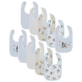 thumbnail image 1 of Baberos para bebés Disney Mickey Mouse, paquete de 10 unidades, algodón suave, absorbente, 1 of 6