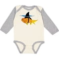 thumbnail image 3 of Inktastic Funny Goldfish with Shark Fin Boys or Girls Long Sleeve Baby Bodysuit, 3 of 5