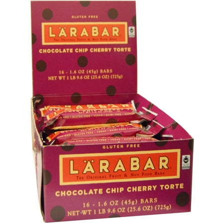 Larabar chocolat Bars Chip Cherry Torte, 1,6 oz, 16 count
