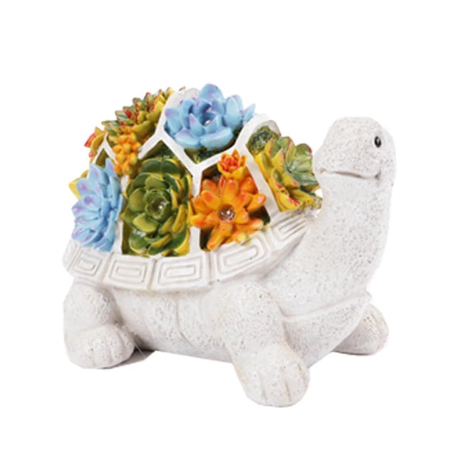 Resina Para Jardín, Estatua De Estatuilla De Búho Con Luces Led Solares Para Patio, Decoración Artística, Decoraciones Para Interiores Y Exteriores matsuzay HA042449-03