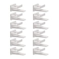 thumbnail image 2 of Perchas para sombreros perfecl 12 Piezas Multifuncional Sujeción Fuerte Sin Taladrar Blanco, 2 of 8