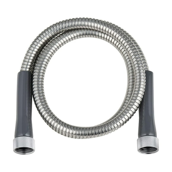 SKYWARD 304 Stainless Steel short Garden Hose 6 ft with Female to Female Metal Connector Easy to Use & Store Anti-Leakage Hose High Water Flow (6ft)