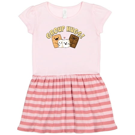 

Inktastic Group Hug S More Gift Toddler Girl Dress