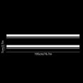 thumbnail image 3 of Apmemiss Clearance Car Side Skirt Decal Personalized Decal Waistline Sticker Universal Door Stripe Scratch Cover Decorative Sticker, 3 of 6