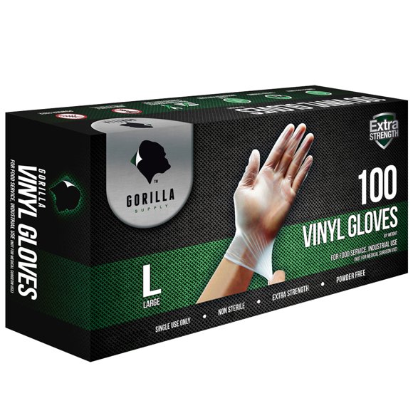 xl vinyl gloves