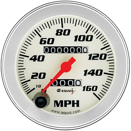 Equus 3-3/8" Mechanical MPH Speedometer